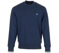 Fred Perry Crew Neck Sweatshirt, Herren Sweatshirt - XL