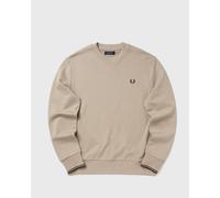 Fred Perry CREW NECK SWEATSHIRT men Sweatshirts beige in Größe:XL