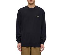 Fred Perry - Crewneck Cotton Sweater - Größe XL - blau