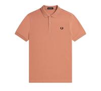 Fred Perry - Einfarbiges Poloshirt In Hellrost S