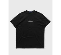 Fred Perry Embroidered T Shirt men Shortsleeves black in Größe:XL