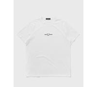 Fred Perry Embroidered T Shirt men Shortsleeves white in Größe:M