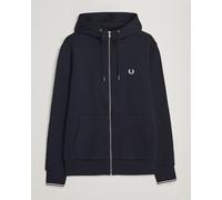Fred Perry Full Zip Hooded Sweatshirt Navy Blau XXL
