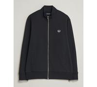 Fred Perry Full Zip Sweatshirt Black Schwarz M