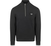 Fred Perry Half Zip Pullover Schwarz - Größe M Schwarz M