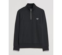 Fred Perry Half Zip Sweatshirt Black Schwarz XXL