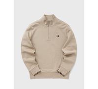 Fred Perry HALF ZIP SWEATSHIRT men Half-Zips beige in Größe:XL