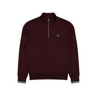 Fred Perry Half Zip Sweatshirt Rot in Größe 2XL