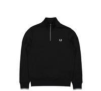 Fred Perry Half Zip Sweatshirt Black Schwarz XXL