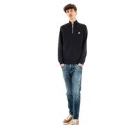 Fred Perry Half Zip Pullover Navy Blau - Größe M Dunkelblau M