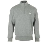 Fred Perry Half Zip Sweatshirt, Sweatshirt - S