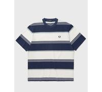 Fred Perry HEAVYWEIGHT STRIPED T-SHIRT men Shortsleeves blue in Größe:L