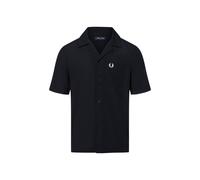 Fred Perry Hemd Herren Regular Fit Baumwolle marine, S