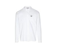 Fred Perry OXFORD SHIRT men Longsleeves white in Größe:S