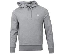 Fred Perry Herren Kapuzenpullover Hoodie M2643 (DE/NL/SE/PL, Alphanumerisch, L, Regular, Regular, Hellgrau)