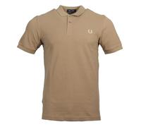 Fred Perry Herren Kurzarm Polo M6000 (DE/NL/SE/PL, Alphanumerisch, L, Regular, Regular, Hellbraun)