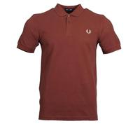 Fred Perry Herren Kurzarm Polo M6000 (DE/NL/SE/PL, Alphanumerisch, M, Regular, Regular, Kastanie)