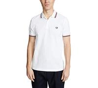 Fred Perry Herren M3600-748-xl Poloshirt, Weiß (White 748), X-Large