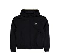 Fred Perry Hooded Brentham Jacket Schwarz in Größe M