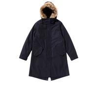 Fred Perry Hooded Zip-In Liner Parka 2 In 1 Marineblaue Jacke XL