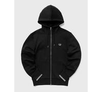Fred Perry HOODED ZIP THROUGH SWEATSHIRT men Hoodies|Zippers black in Größe:L