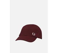 Fred Perry - Kappe Pique Classic Cap - weinrot - Größe T.U