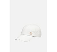 Fred Perry Cap mit Schirm Pique Classic aus Baumwolle, Unisex, Farbe Weiß., SNW WHT/ WRM STN, One size