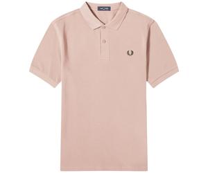 Fred Perry Klassisches Dunkelrosa Polohemd M