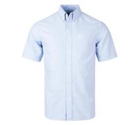 Fred Perry Kurzarmhemd, Hellgrau XS