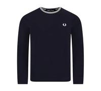Fred Perry Long Sleeve Twin Tipped Tee Shirt, T-Shirt - L