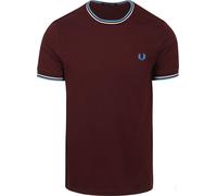 Fred Perry T-Shirt Herren bordeaux, L