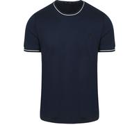 Fred Perry M1588 Twin Tipped T-Shirt marine - Größe M Blau M