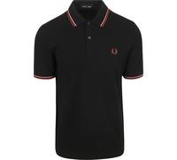 Fred Perry M3600 Polo Schwarz Y67 - Größe L Schwarz L
