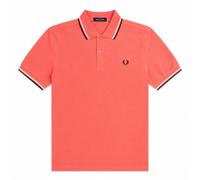 Fred Perry Polo Twin Tipped M3600 Rosa 04C - Größe XL Pink XL