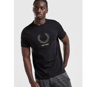 Fred Perry Outline Laurel Wreath T-Shirt - Herren, Schwarz - S