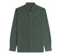 Fred Perry Oxford-Shirt, grün, M