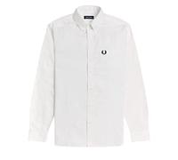 Fred Perry Oxford-Shirt, Weiß, weiß, L