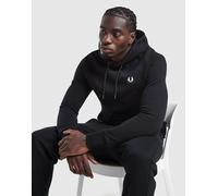 Fred Perry Pique Badge Hoodie - Herren, Schwarz S