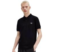 Fred Perry Polo Plain Schwarz - Größe L Schwarz L