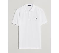 Fred Perry Plain Polo White Weiß L