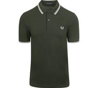 FRED PERRY Poloshirt M3600 dunkelgrün | L