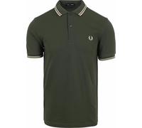 Fred Perry Polo M3600 Dunkelgrün U98 - Größe S Grün S
