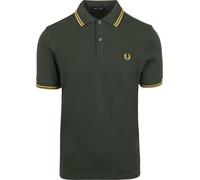 Fred Perry Twin Tipped Polo Shirt Court Green Grün S