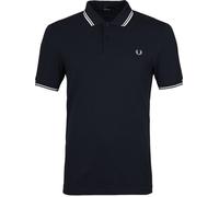 Fred Perry Polo Navy White Blau XXL