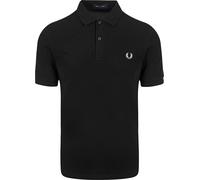 FRED PERRY Poloshirt Slim Fit schwarz | XXL