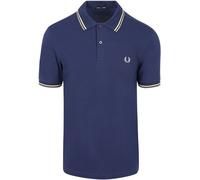 Fred Perry Polo Twin Tipped M3600 Dunkelblau 48A - Größe M Dunkelblau M
