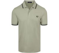 Fred Perry Polo Twin Tipped M3600 Grün S23 - Größe XL Grün XL