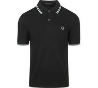 Fred Perry Polo Twin Tipped M3600 schwarz - Größe XXL Schwarz XXL