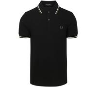 Fred Perry Polo Twin Tipped M3600 schwarz W54 - Größe XL Schwarz XL