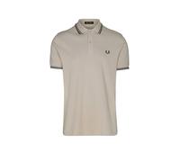 Fred Perry TWIN TIPPED FRED PERRY SHIRT men Polos beige in Größe:L